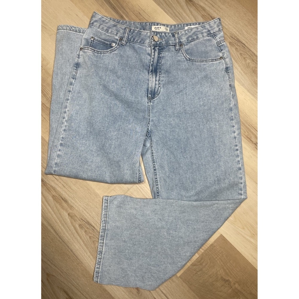 OAK Light Blue Wide Leg Jeans